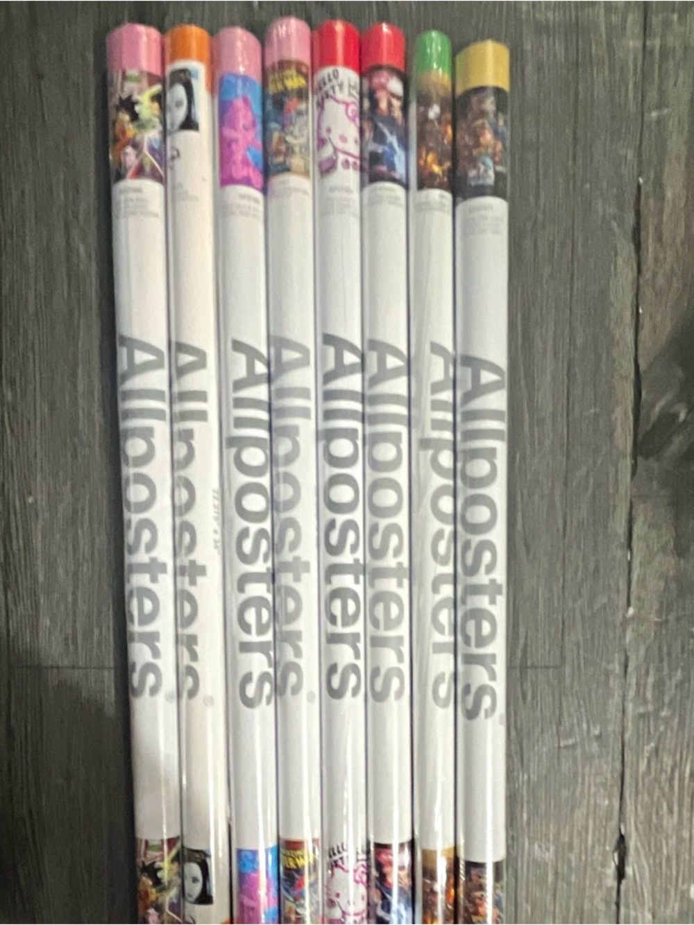 assorted  Poster Tubes  8  (Pack)